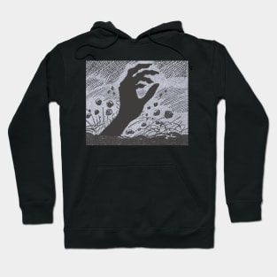 Hand rising from the grave Hoodie